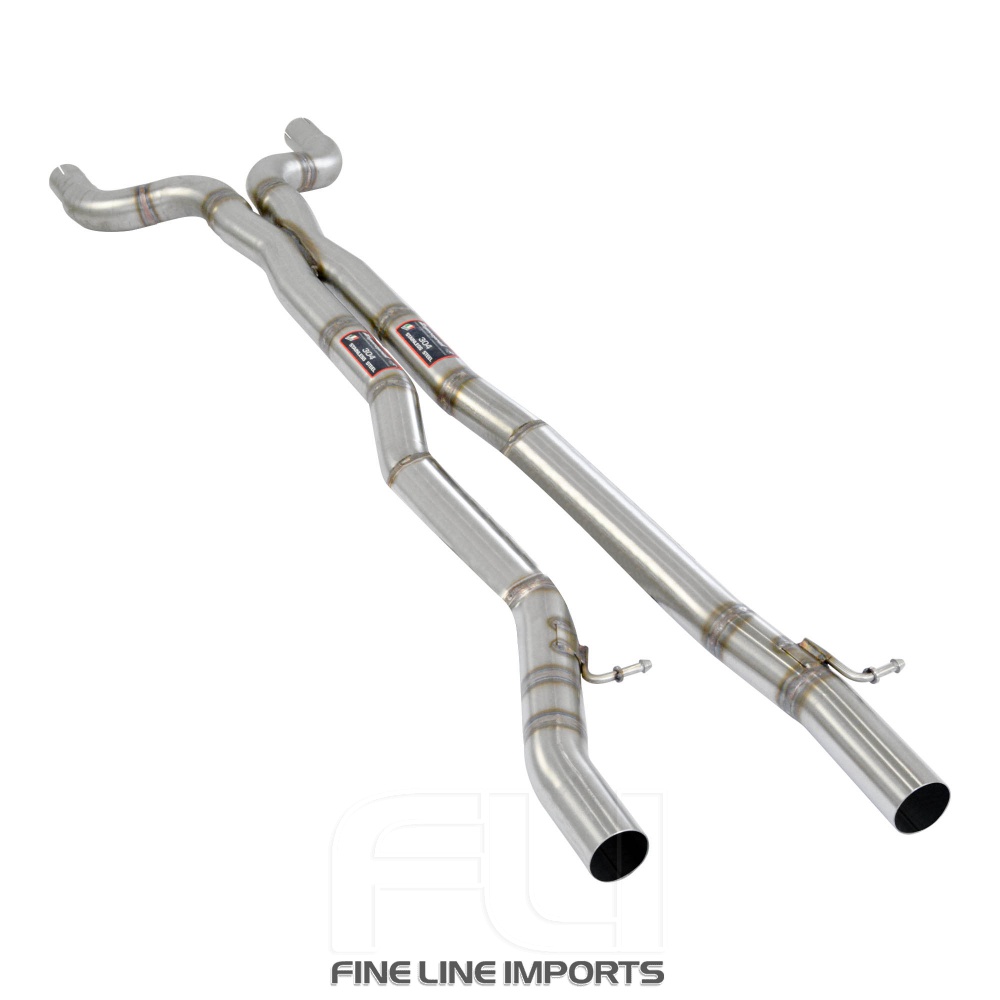 SS131413 - Supersprint Centre pipe Right - Left + X-Pipe