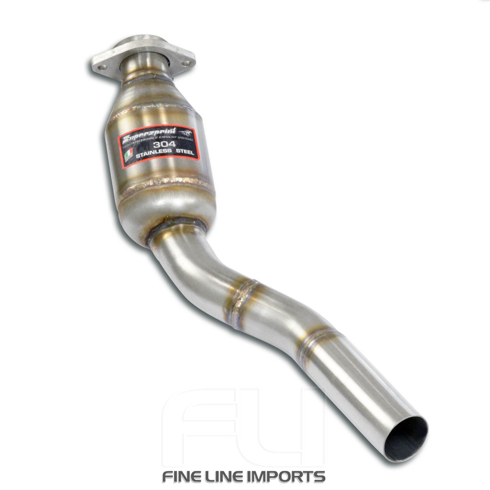 SS131422 - Supersprint Downpipe Left + Metallic catalytic