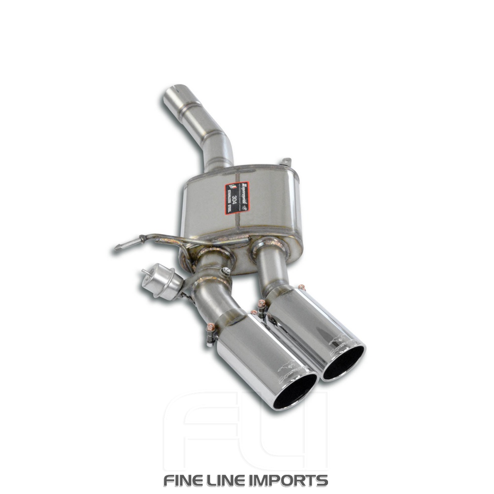 SS131476 - Supersprint Rear exhaust Left OO90 with valve