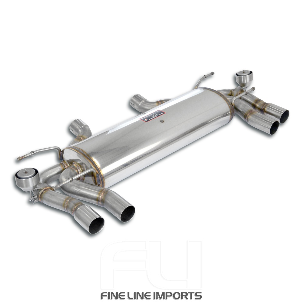 SS131854 - Supersprint Rear exhaust Touring right - left with dual valve (Vacuum)