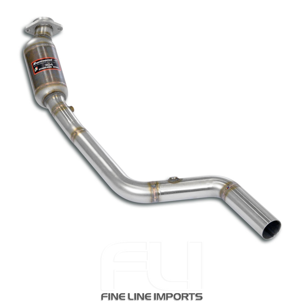 SS131932 - Supersprint Downpipe Left + Metallic catalytic