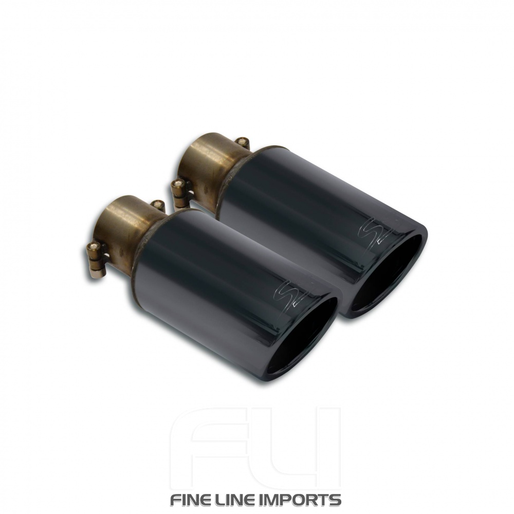 SS241536 - Supersprint Endpipe kit OO 90 Gun Metal Grey