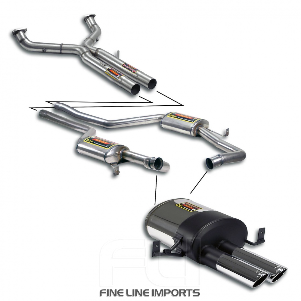 SS242970 - Supersprint Track performance pack, Sport end tips