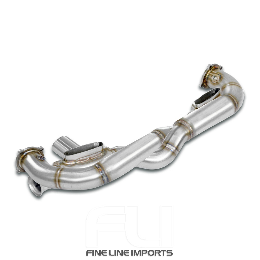 SS243812 - Supersprint Front pipe Right - LeftReplaces catalytic(With heat exchangers)