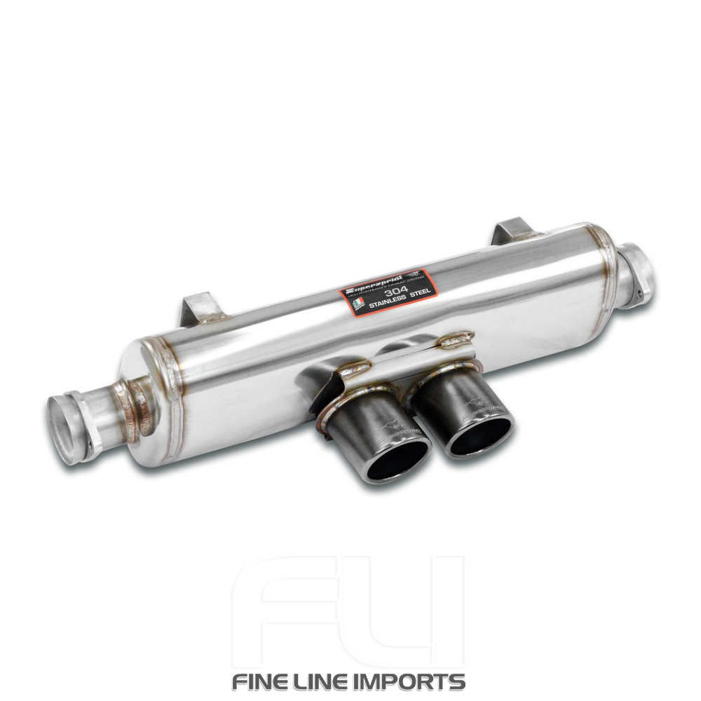 SS244526 - Supersprint Rear exhaust OO 90 Gun Metal Grey