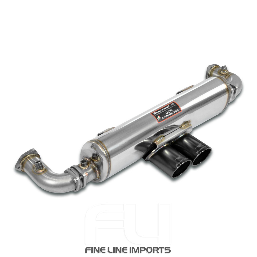 SS244726 - Supersprint Rear exhaust (no Kat.) OO90 Gun Metal Grey
