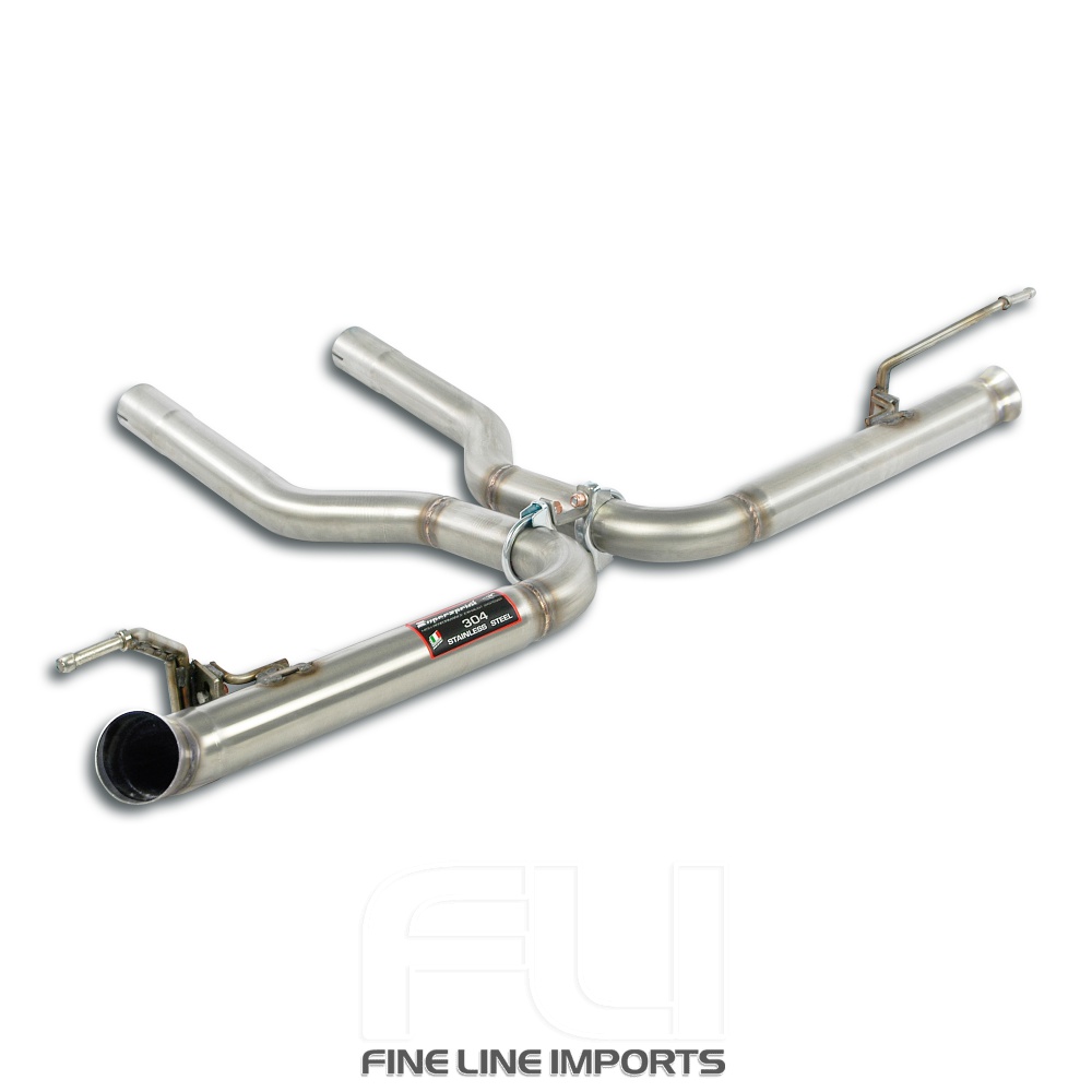 SS244916 - Supersprint Rear pipe Right - Left(Muffler delete)