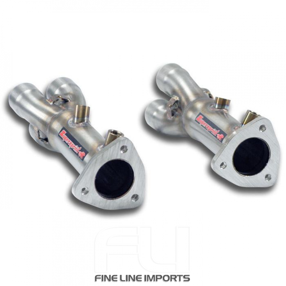 SS245612 - Supersprint Connecting pipe 3-1 Right - Left (Replaces catalytic converter)