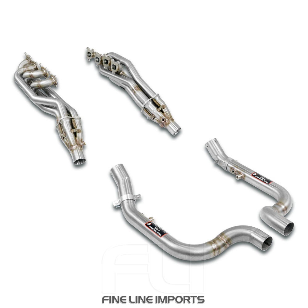 SS246001 - Supersprint Manifold Right - Left + Connecting pipes (Left Hand Drive)