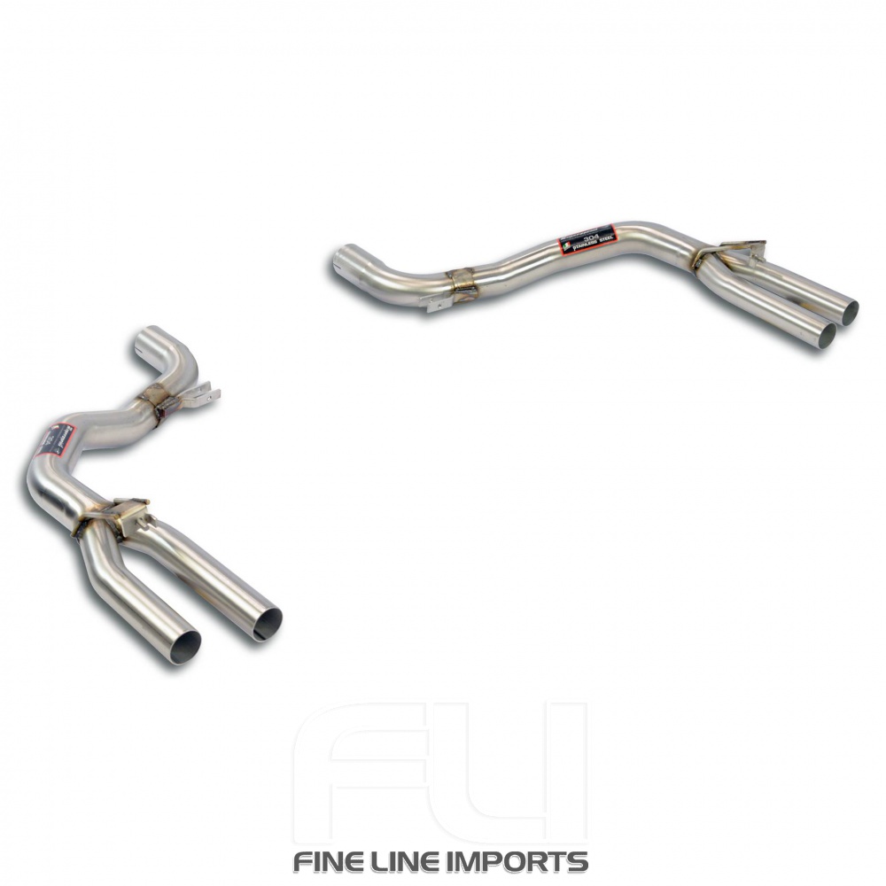 SS246054 - Supersprint Rear pipe kit Right - Left(Muffler delete)