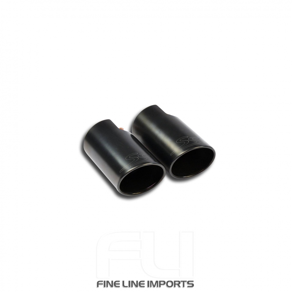 SS247076 - Supersprint Endpipe kit Left OO100 Gun Metal Grey