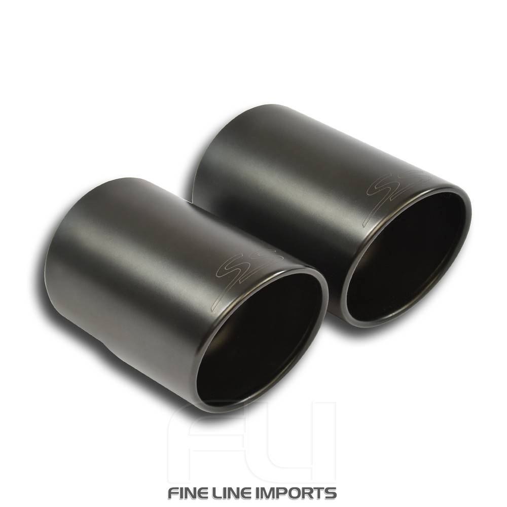 SS248076BIS - Supersprint Endpipe kit Gun Metal Grey OO100