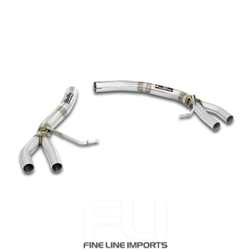 SS248654 - Supersprint Rear pipe kit Right - Left(Muffler delete)