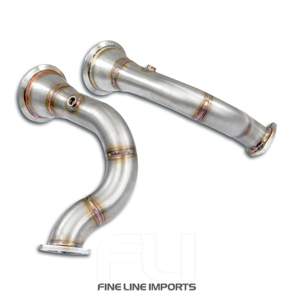 SS249211 - Supersprint Downpipe kit Right + Left(Replaces catalytic converter)