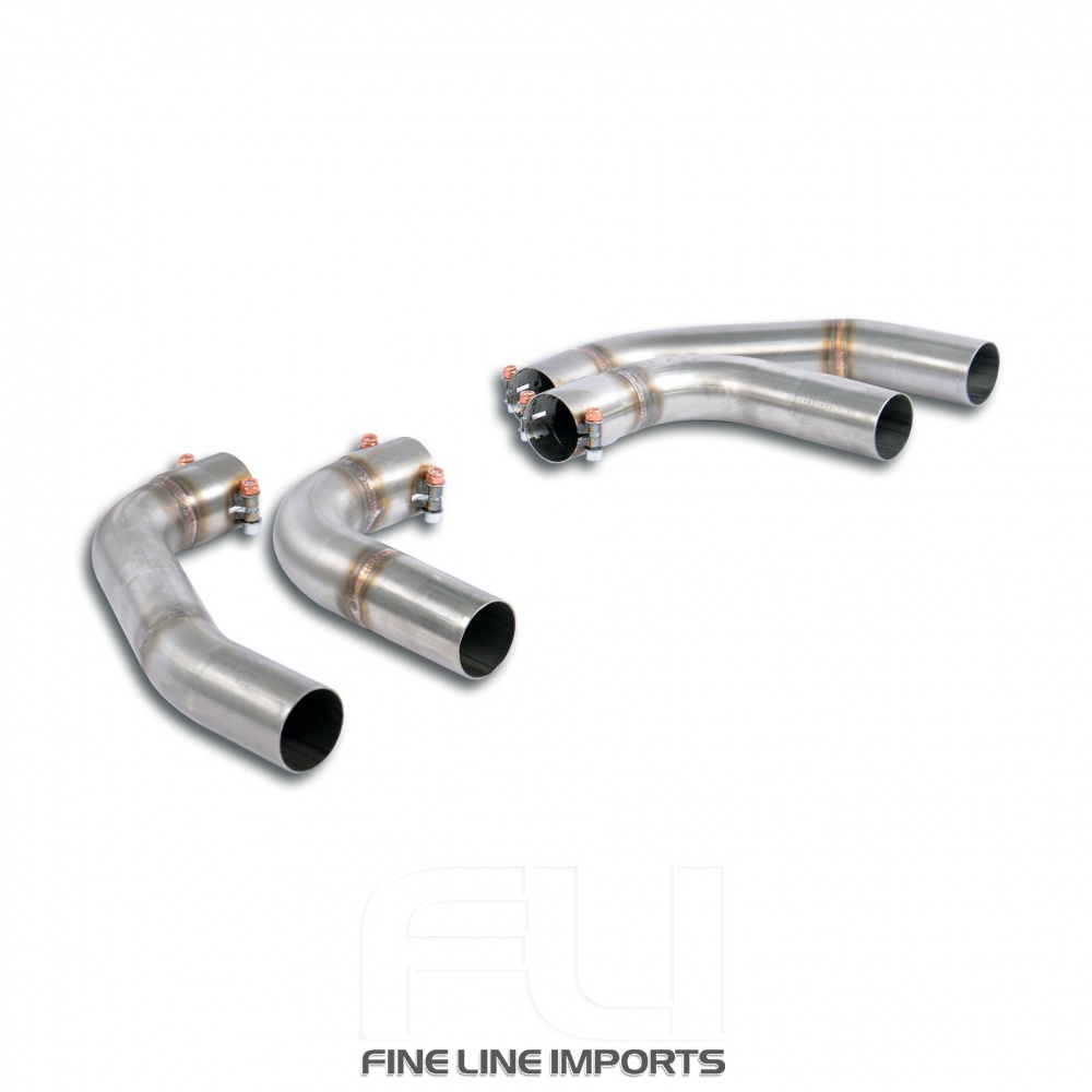 SS249216 - Supersprint Connecting pipe kit Right + Left for OEM end tips