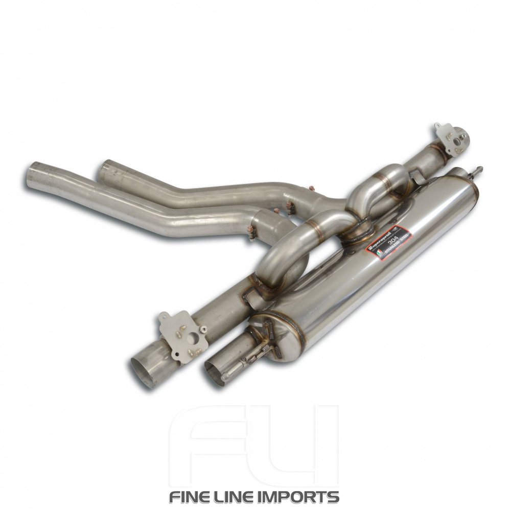 SS249254 - Supersprint Rear exhaust with valves right - left