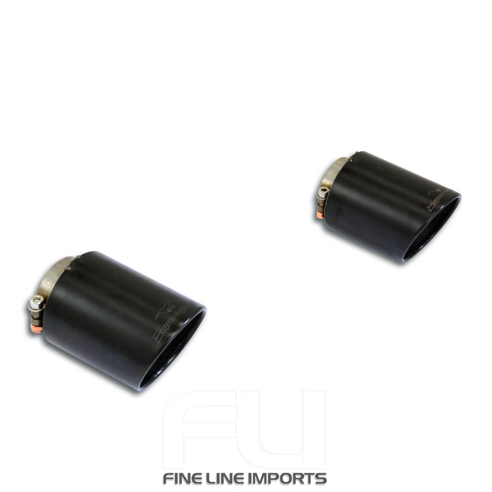 SS249746 - Supersprint Endpipe kit OO100 Gun Metal Grey