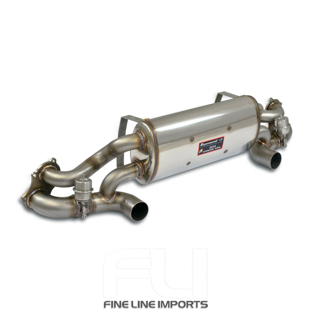 SS249764 - Supersprint Rear exhaust right - left with valvesFor the stock tips