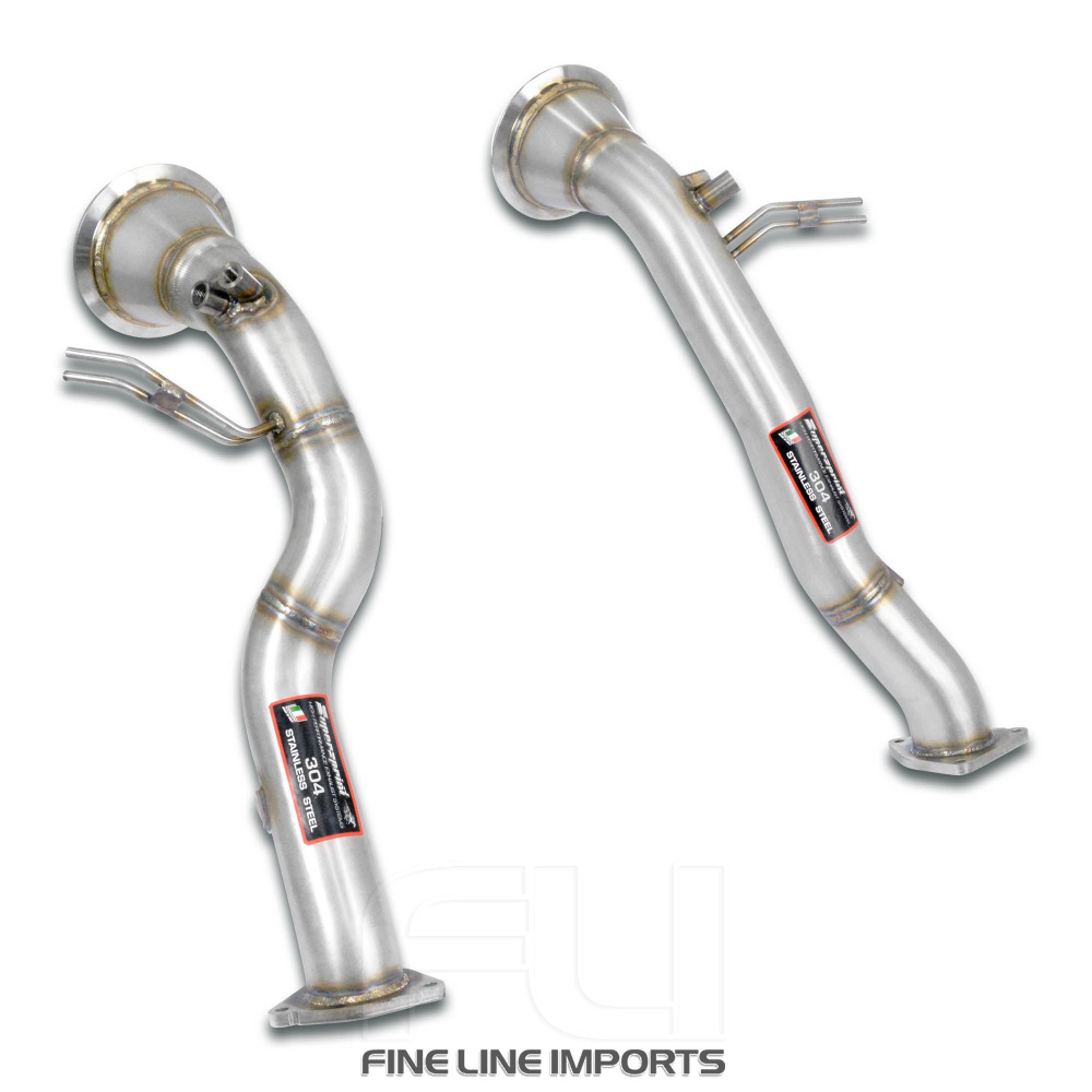 SS249911 - Supersprint Downpipe right - left (Replaces catalytic + GPF)(Left / Right Hand Drive)