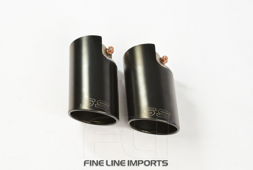 SS249956 - Supersprint Endpipe kit Right OO100 - Left OO100 Gun Metal Grey