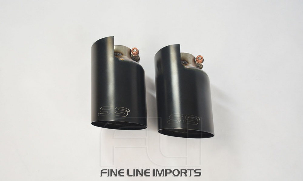 SS249976 - Supersprint Endpipe kit Race-Gun Metal Grey Right OO100 - Left OO100