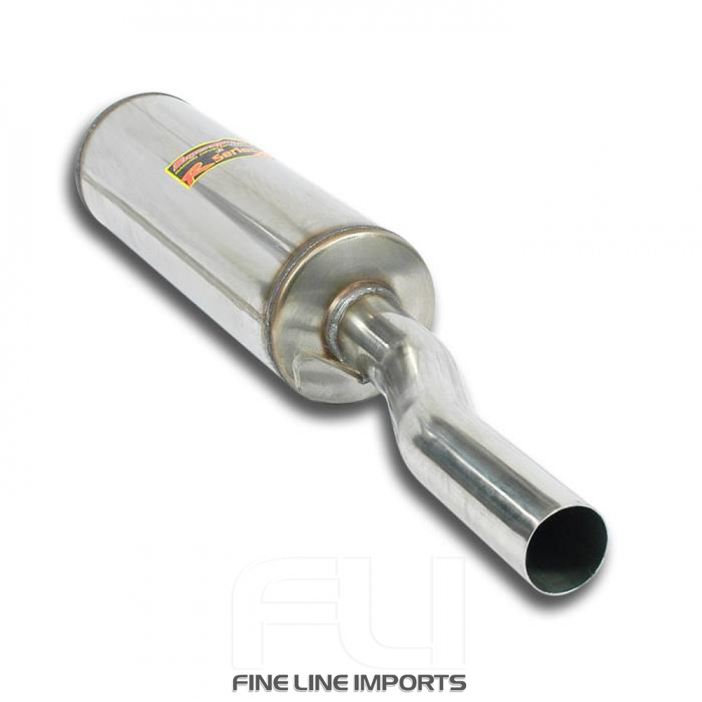 SS322344 - Supersprint Rear exhaust O60 S-Bend STEEL 409