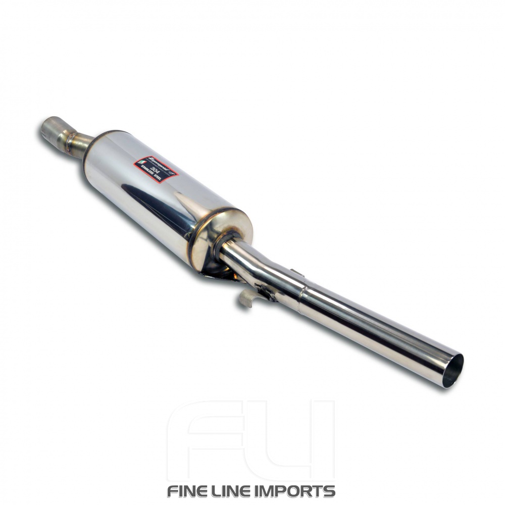 SS322364 - Supersprint Rear exhaust O60 100% Stainless Steel