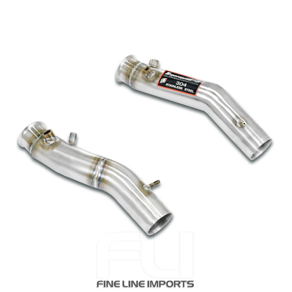 SS350212 - Supersprint Front pipe Right - Left(Replaces catalytic converter)