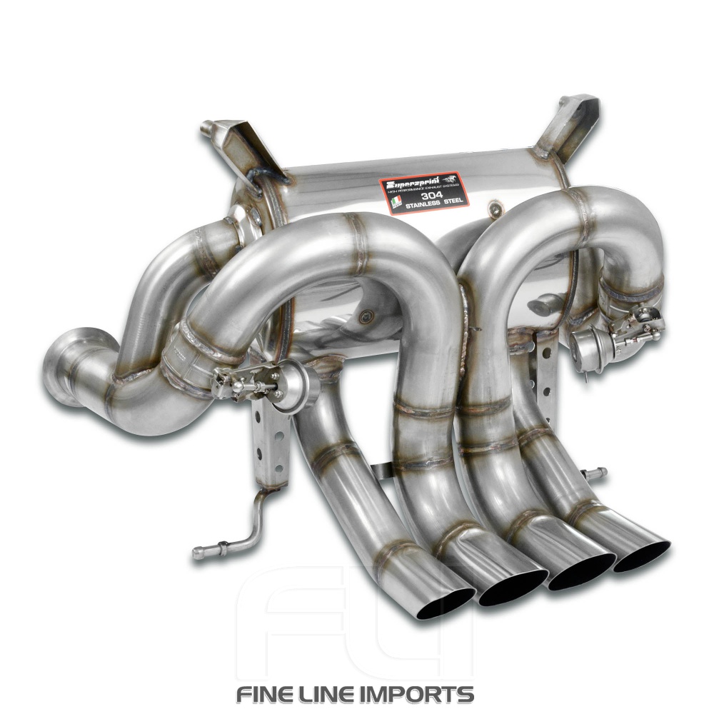 SS350604 - Supersprint Rear exhaust right - left with valves