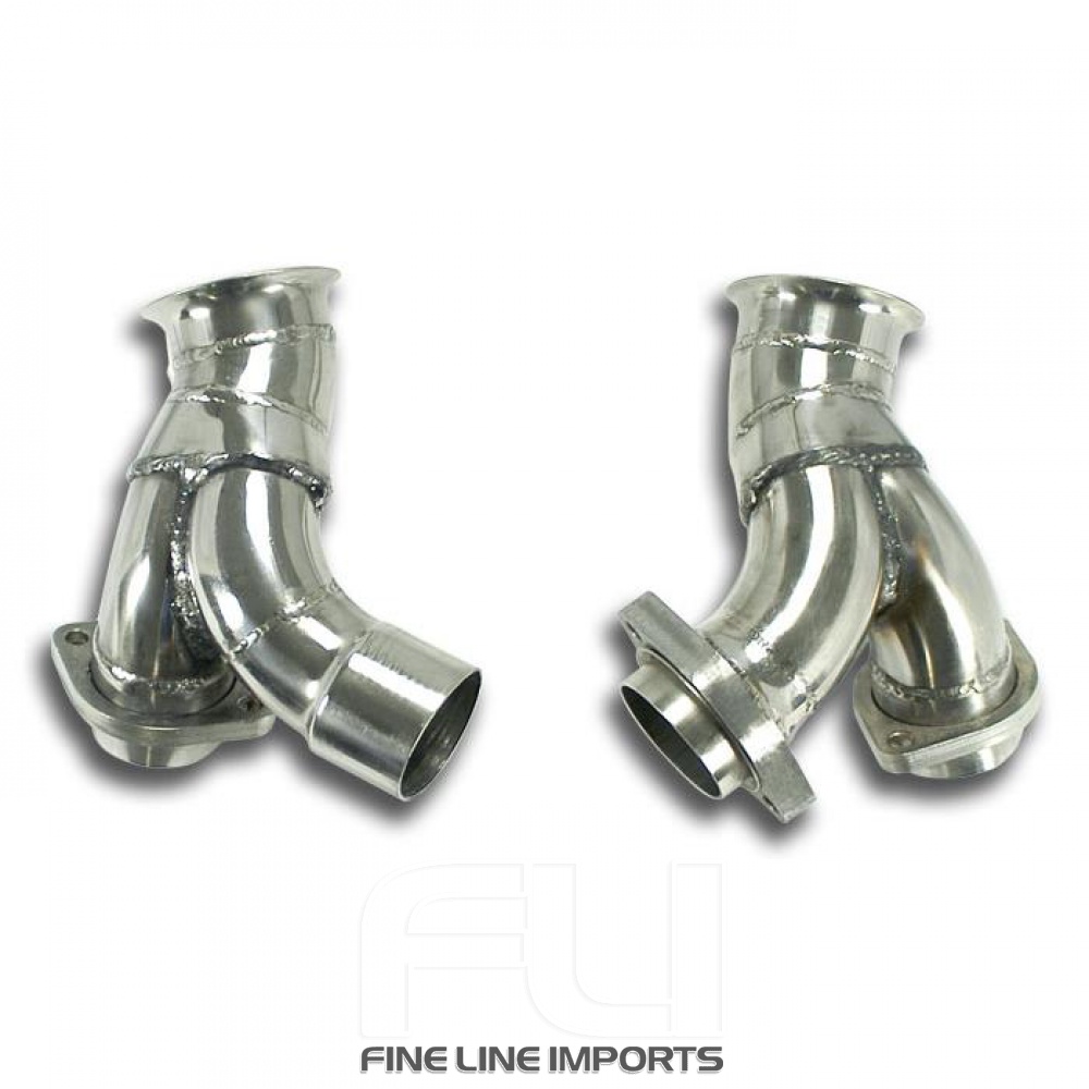 SS390610 - Supersprint Connecting pipes kit Y Right - Left For OEM kat