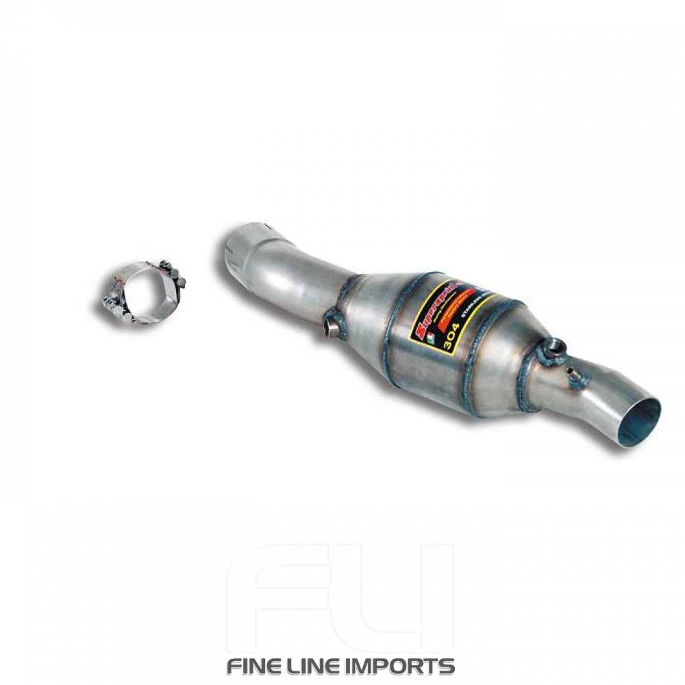 SS390722 - Supersprint Front exhaust Left with Metallic catalytic converter.
