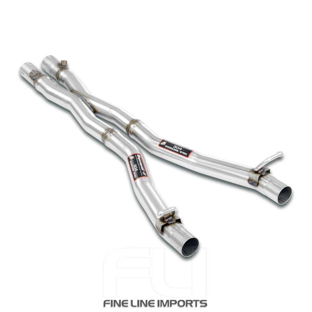 SS390813 - Supersprint Centre pipes kit Right - Left with  X.Replace OEM centre exhaust