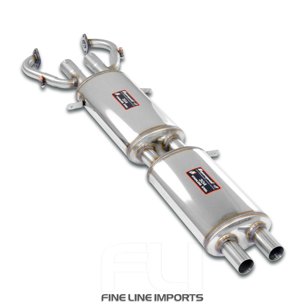 SS391033 - Supersprint Front + centre exhaust Left (2 Silencers)Available on demand