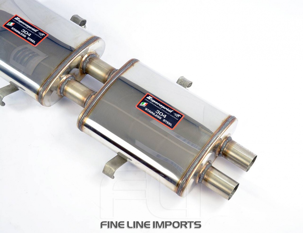SS391103 - Supersprint Front + centre exhaust Right (3 Silencers)Available on demand