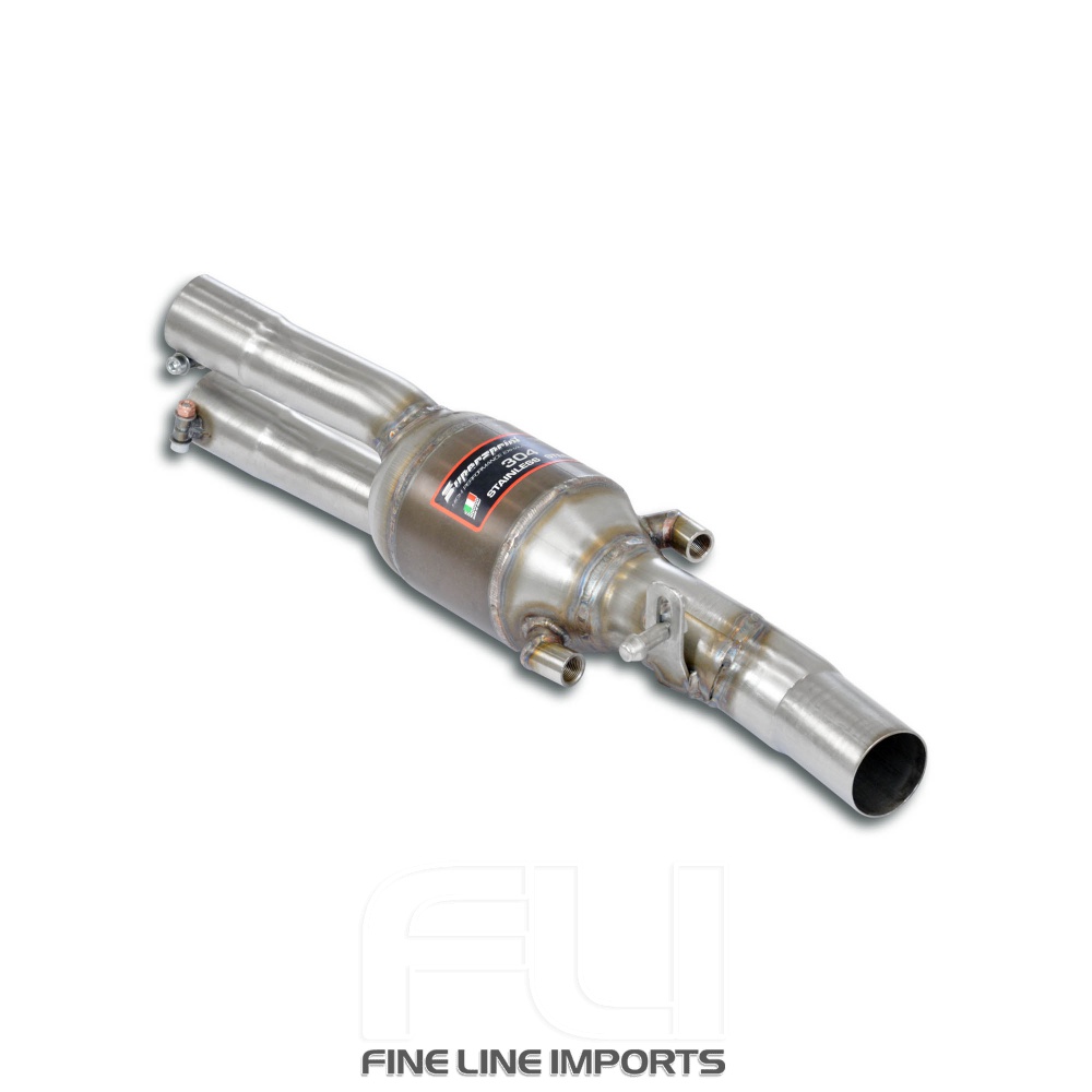 SS391202 - Supersprint Front exhaust Right with Metallic catalytic converter.