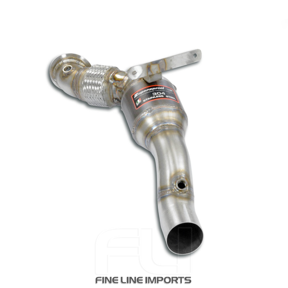 SS393241 - Supersprint Downpipe Left + Metallic catalytic converter