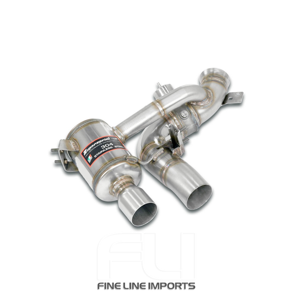 SS393734 - Supersprint Rear exhaust Left with valve