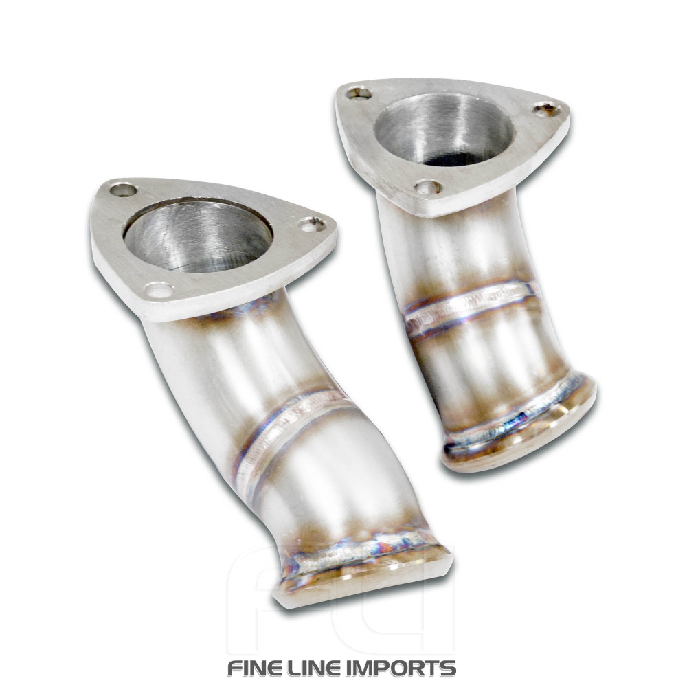 SS401911 - Supersprint Connecting pipes kit Right - Left For OEM headers(Left / Right Hand Drive)
