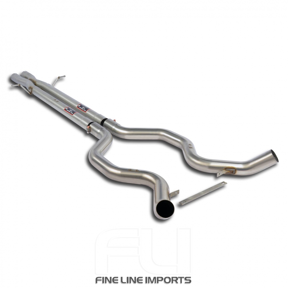 SS402413 - Supersprint Central X-Pipe + connecting pipes Right - Left