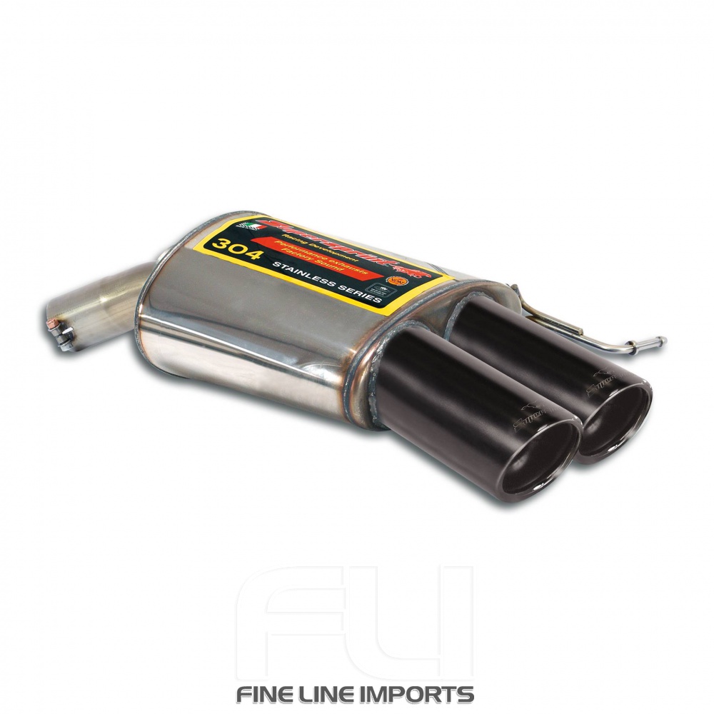 SS402756 - Supersprint Rear exhaust Right  F1 Race OO90 Gun Metal Grey