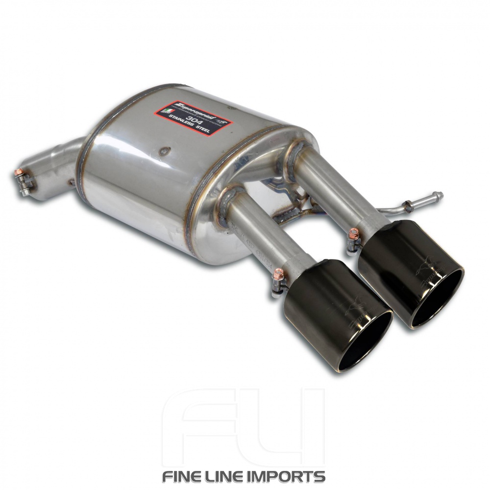 SS402856 - Supersprint Rear exhaust Right  F1 Race OO100 Gun Metal Grey