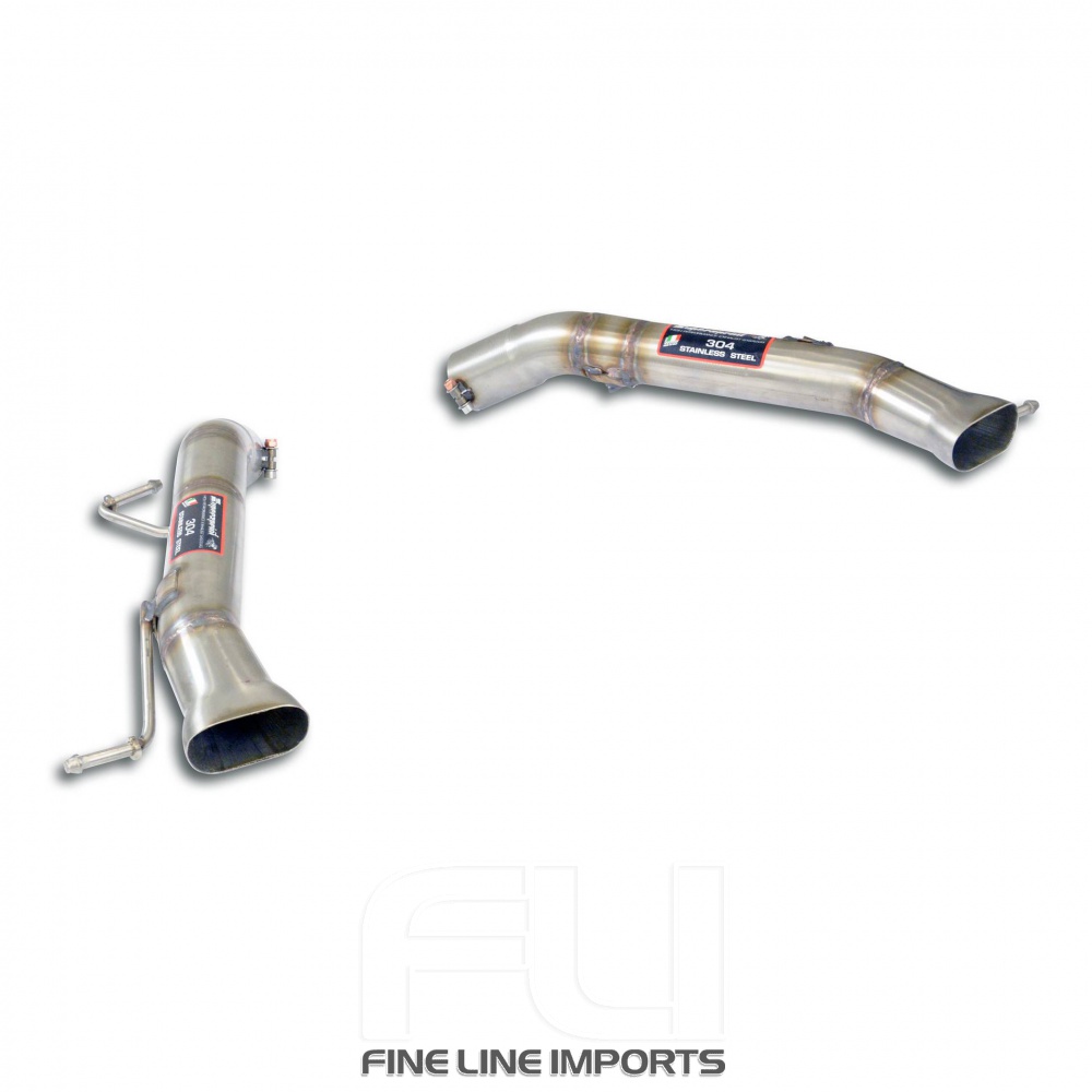 SS402914 - Supersprint Rear pipe Right - Left(Muffler delete)