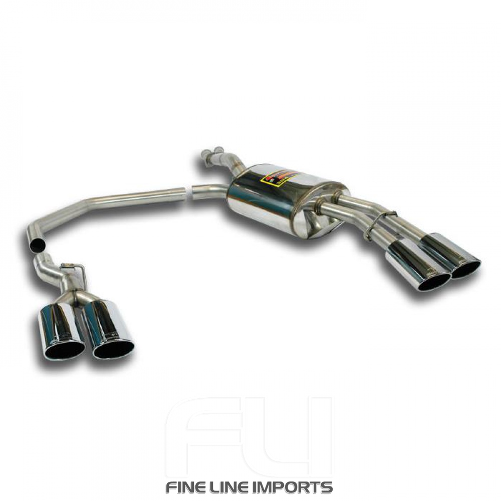 SS440207 - Supersprint Rear exhaust Right 100x75 + Left 100x75