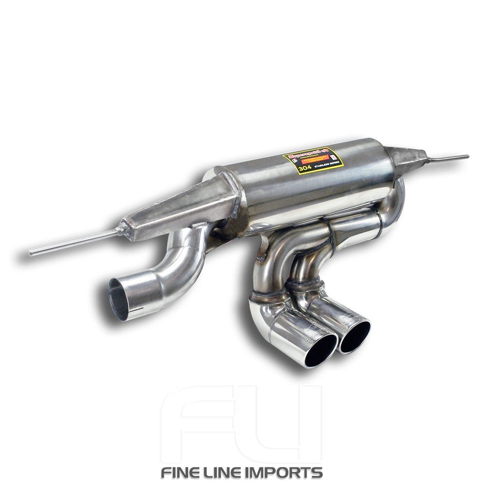 SS441506 - Supersprint Rear exhaust Racing OO80(Central exit)