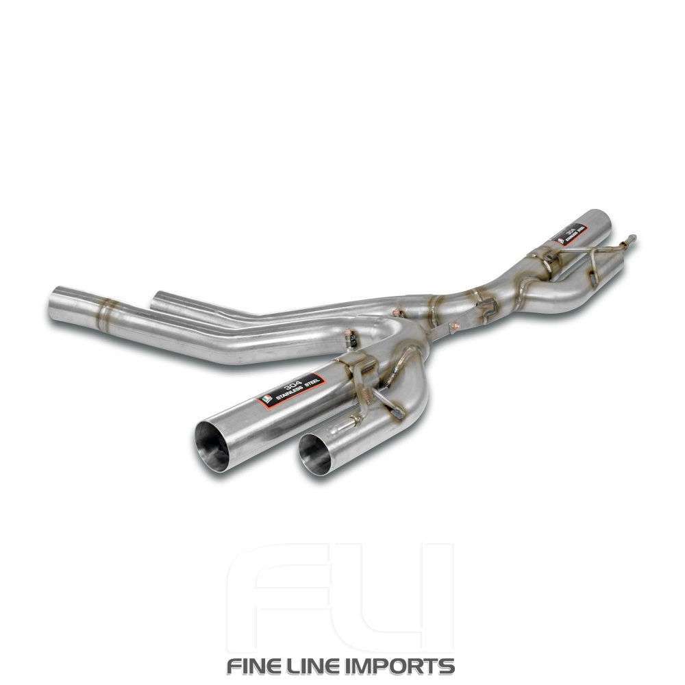 SS442434 - Supersprint Rear pipe Right - Left(Muffler delete)