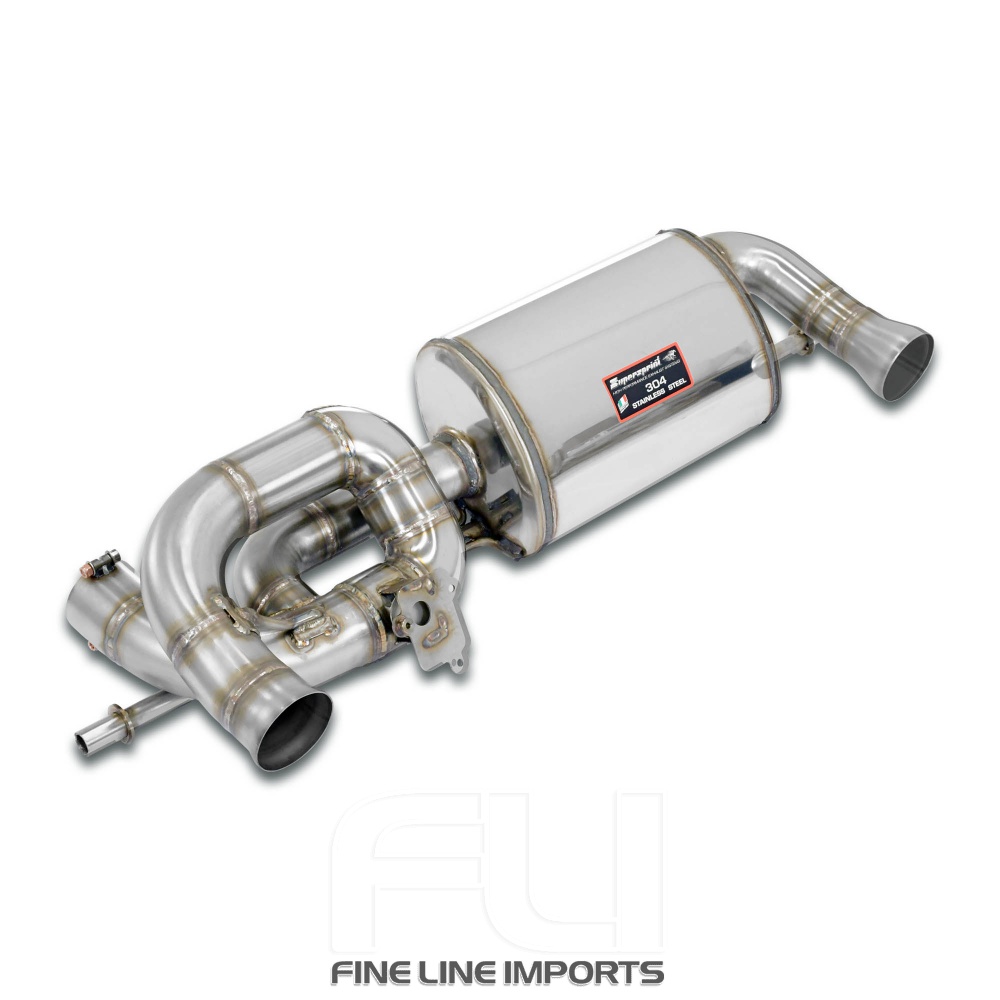SS442954 - Supersprint Rear exhaust Race right - left with valveAvailable exclusively for Italy AUTOMOBILI TRIVELLATOClick here
