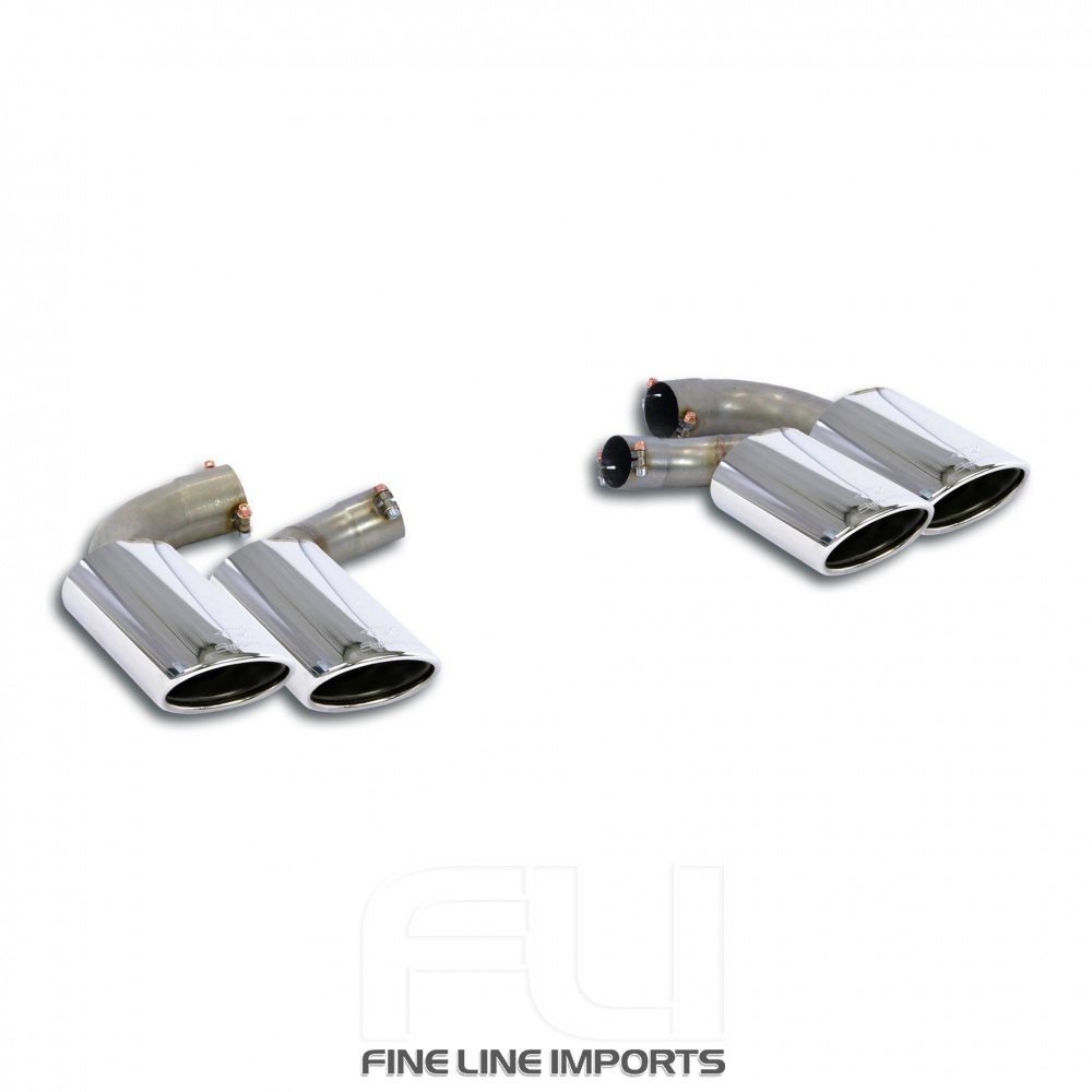 SS443027 - Supersprint 4 Endpipe kit Right - Left 120x80