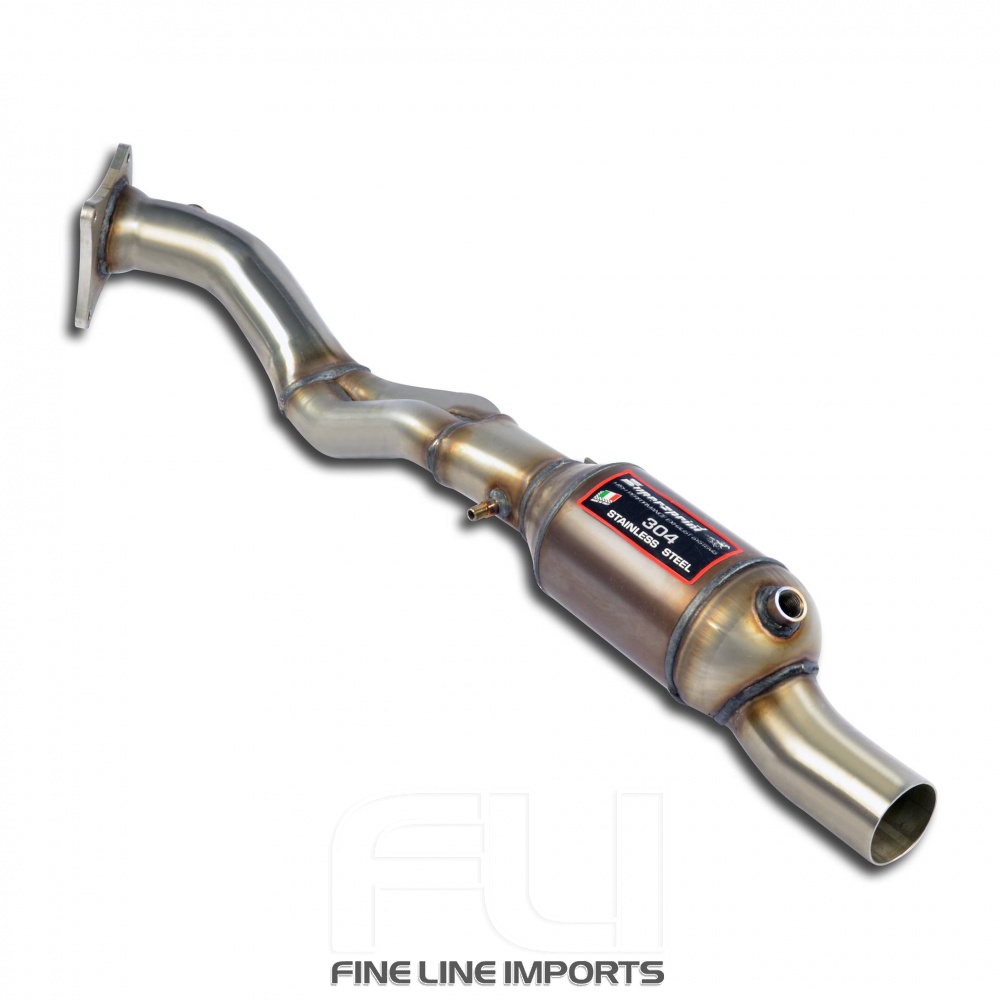 SS450122 - Supersprint Front pipe Left with Metallic catalytic converter
