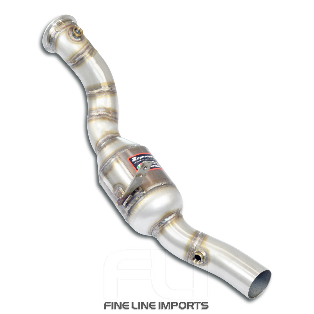 SS451021 - Supersprint Downpipe Right + Metallic catalytic