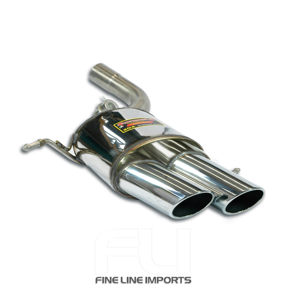 SS451337 - Supersprint Rear exhaust Left 100x75 with valve